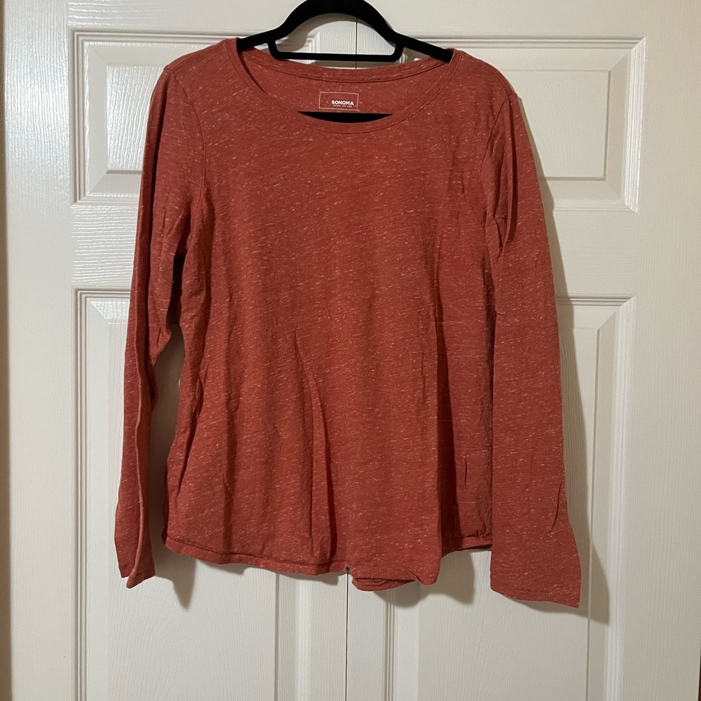 Sonoma Women's Brick Long Sleeve Tee